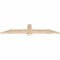Ekena Millwork Eugene Smooth Timber Gable Bracket, Douglas Fir, 48"W x 10"H x 1 1/2"D x 3 1/2"F, 5/12 Pitch GBW048X10X0204EUG00SDF - alternate 3